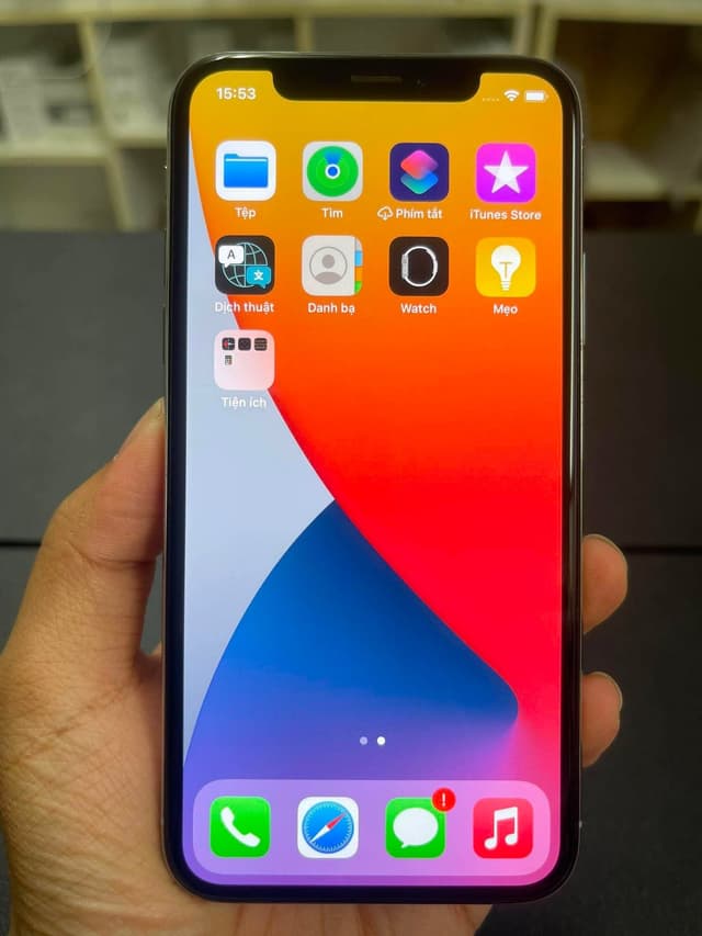 - 7848. Iphone X bạc 256Gb pin87% pk cáp sạc, giá 2man